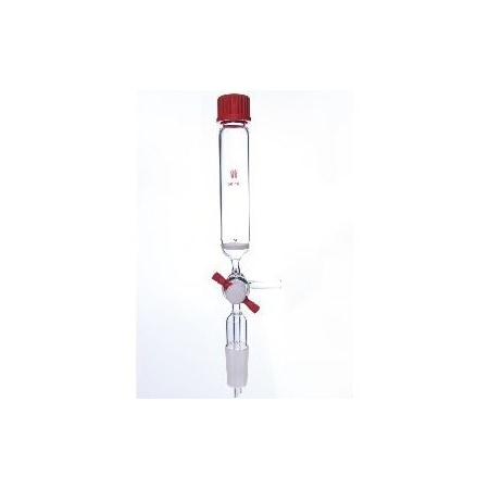 Synthware PEPTIDE SYNTHESIS VESSEL, T-BORE, VACUUM, 100mL, #25, MEDIUM. P140100M